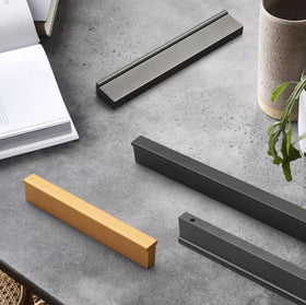 Solid T Handle - Brushed Nickel