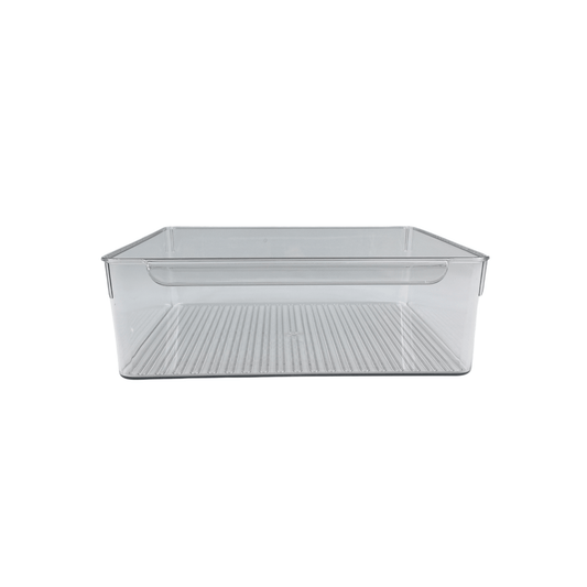 Clear Pantry Storage Tub with Lip – XL-0