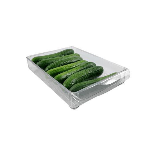 Fridge Stackable Clear Storage Tub – Large-0