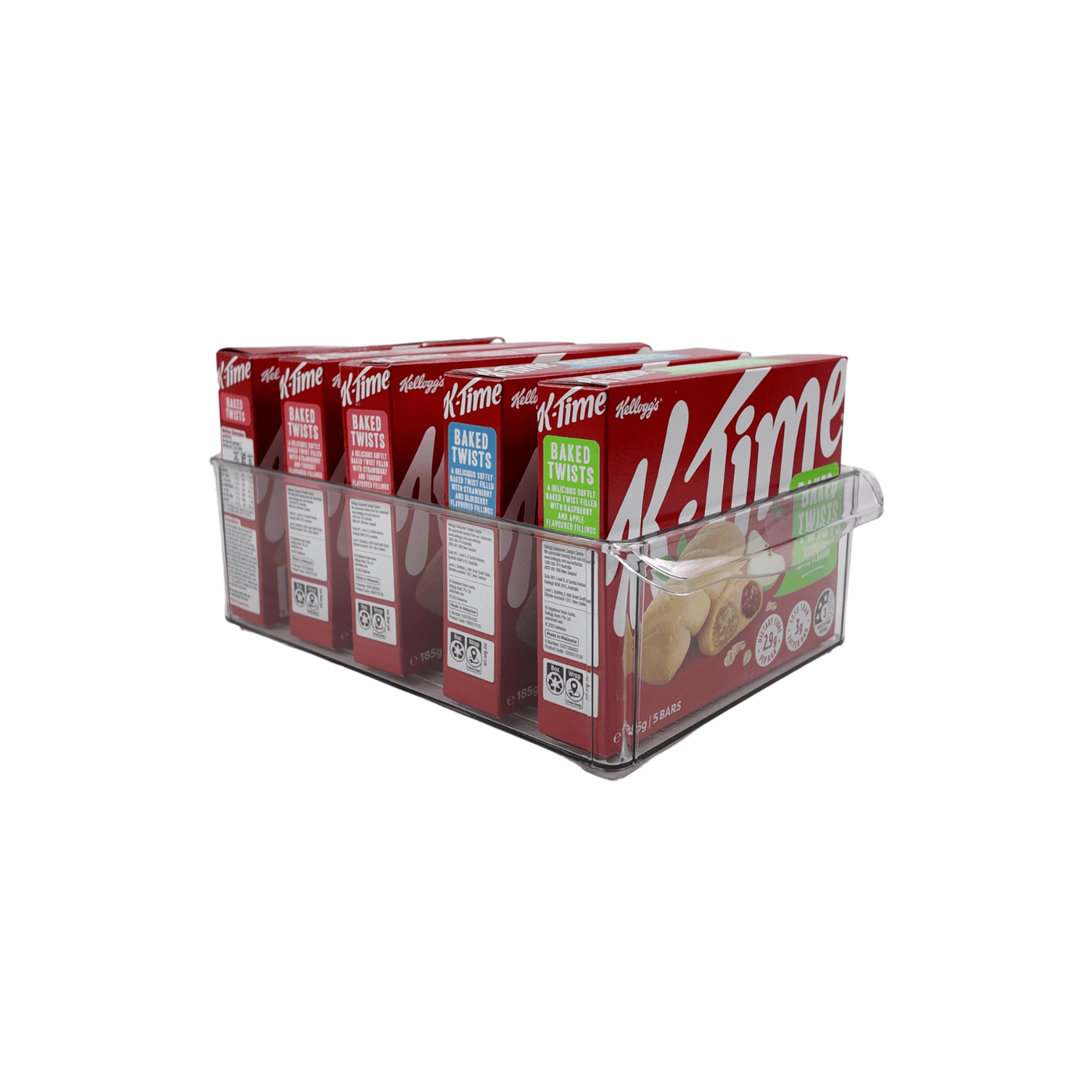 Pantry Clear Storage Tub with Lip – Medium