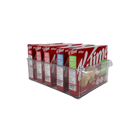 Pantry Clear Storage Tub with Lip – Medium