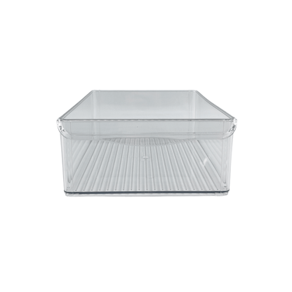 Fridge Clear Stackable Tub – Medium Size-0