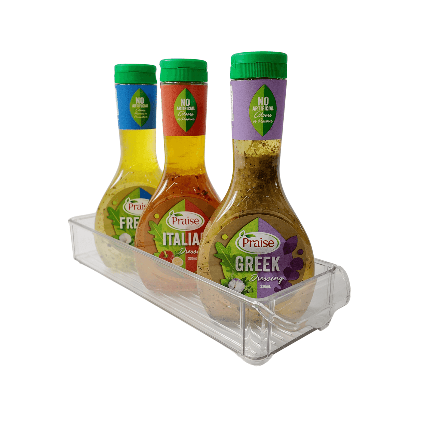 Pantry Clear Storage Tub with Lip – Mini