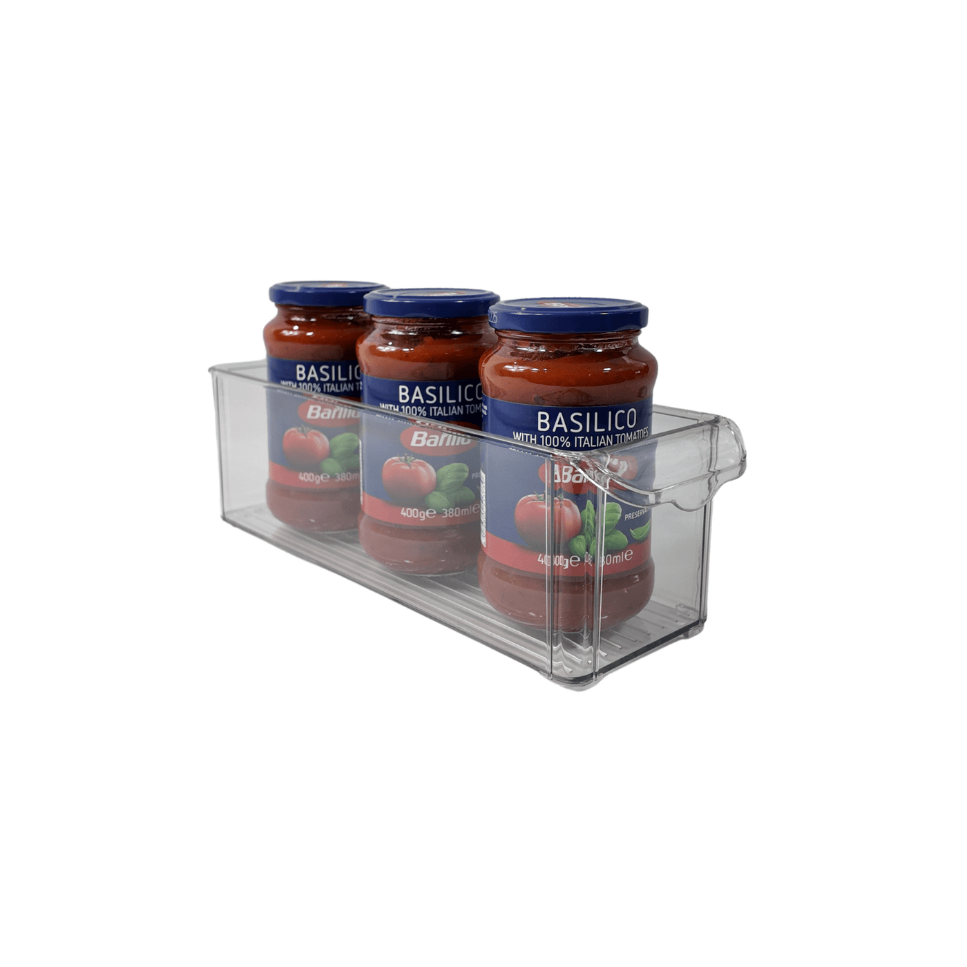Pantry Clear Storage Tub with Lip – Small