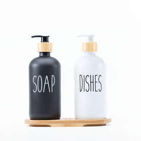 Bamboo Tray for Round Bottles – 500 ml
