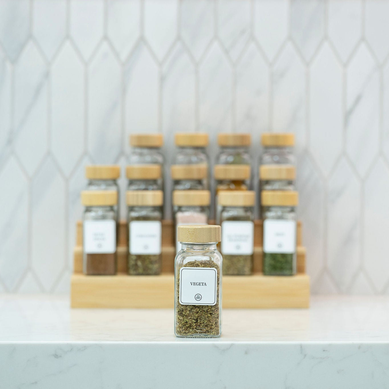 Bamboo Shaker Spice Jar – 180 ml-0