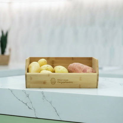 Bamboo Stackable Organiser – Large-0