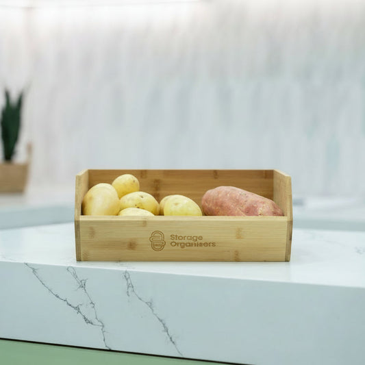 Bamboo Stackable Organiser – Large-0