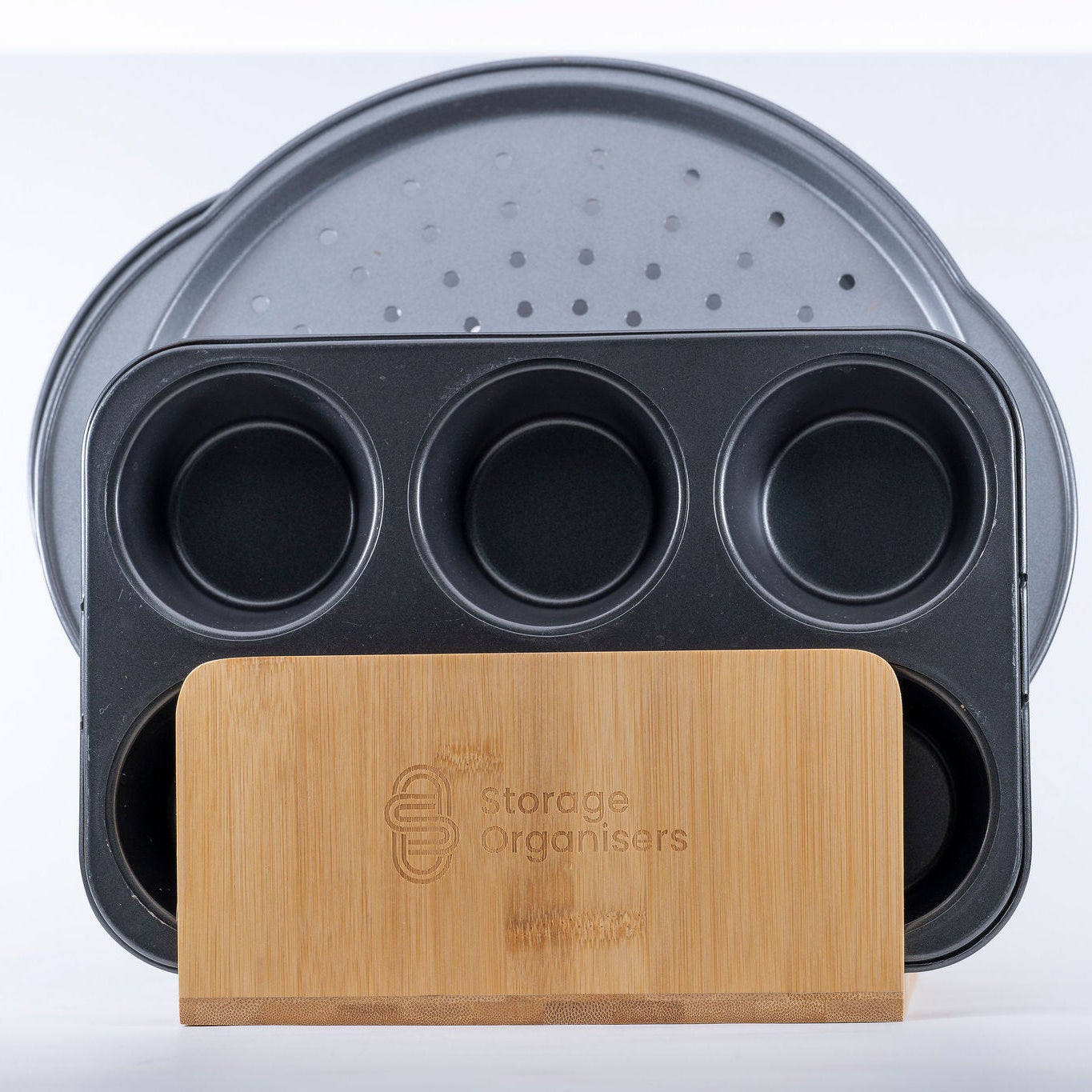 Bamboo Standing Tray & Lid Organiser-2