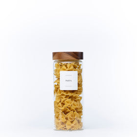 2500ml Acacia Glass Jar – Pantry Storage Container