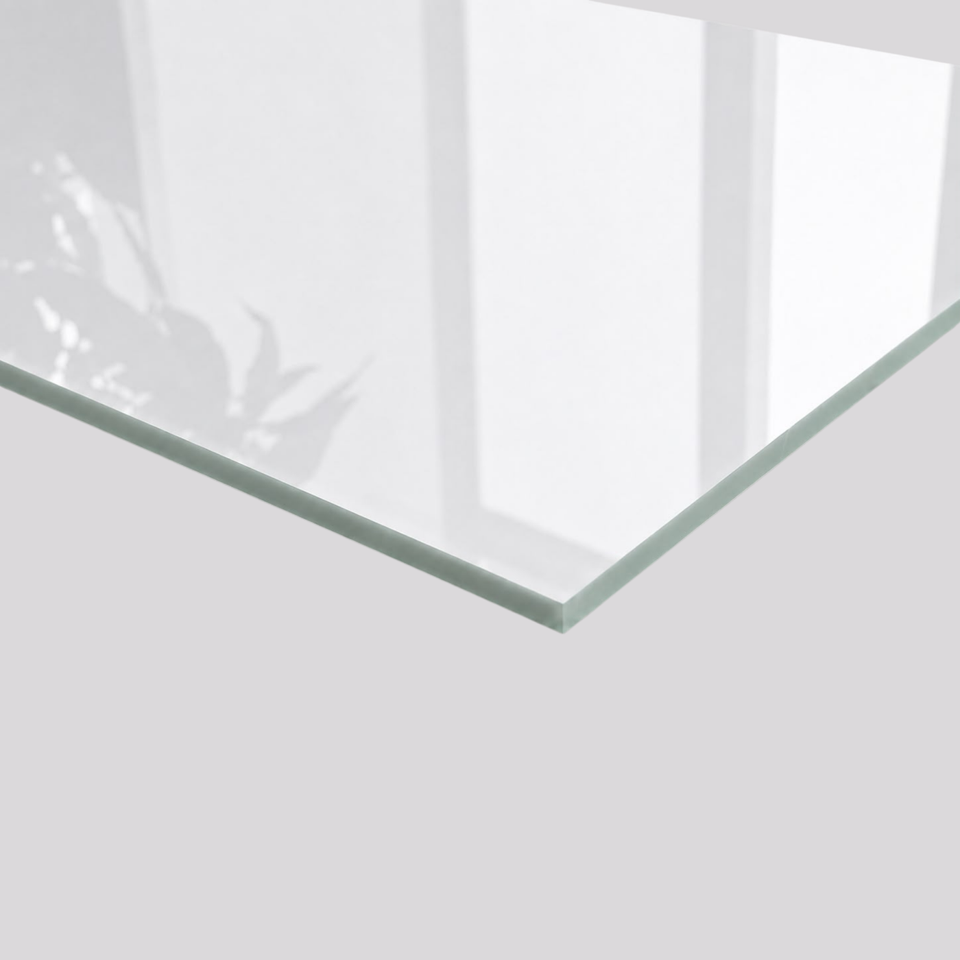 Super White Mirror | Vinyl Back  | 4mm