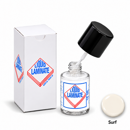 Surf liquid laminate repair 15ml for fixing small chips and imperfections in melamine and laminate surfaces