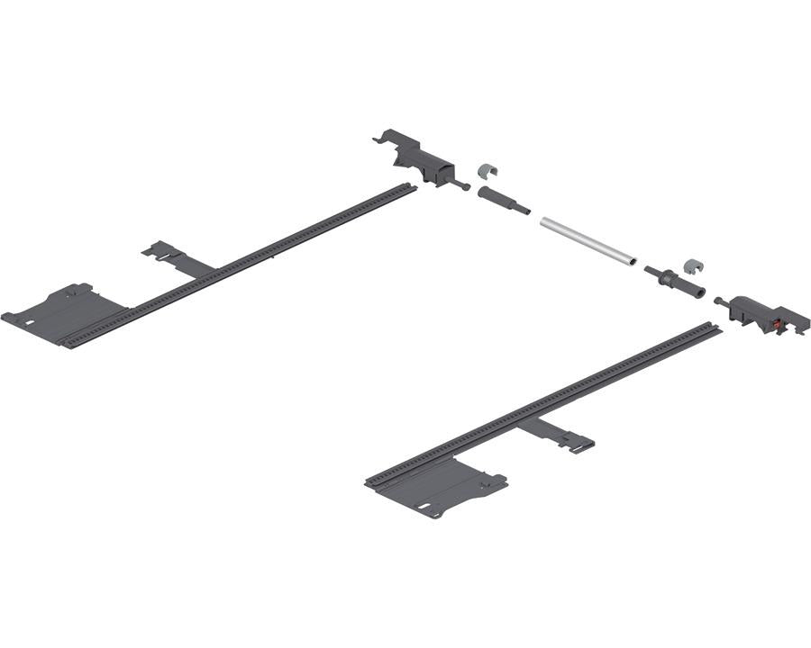 Blum MOVENTO TIP-ON For Wood Side Stabilisation Set 400mm ZS7.400MU