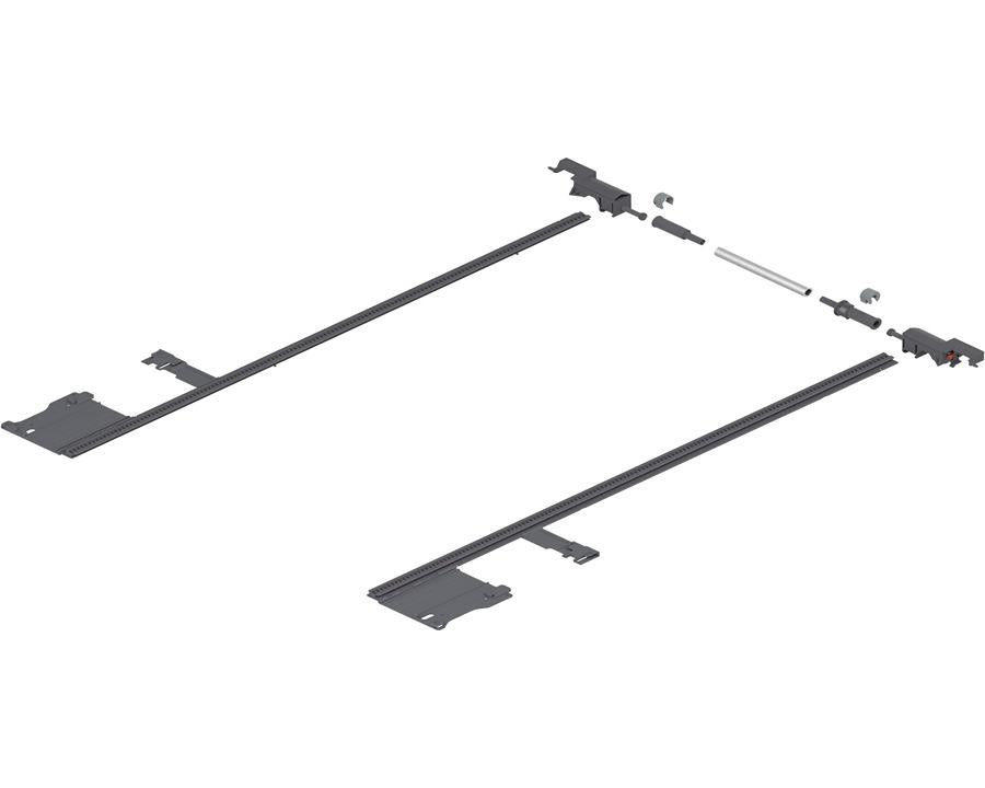 Blum MOVENTO TIP-ON For Wood Side Stabilisation Set 600mm ZS7.600MU