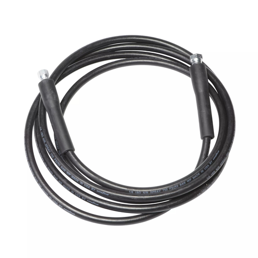 TensorGrip 3.5 metre adhesive spray hose replacement for canister adhesive systems, durable flexible hose for smooth adhesive application and extended spraying reach.