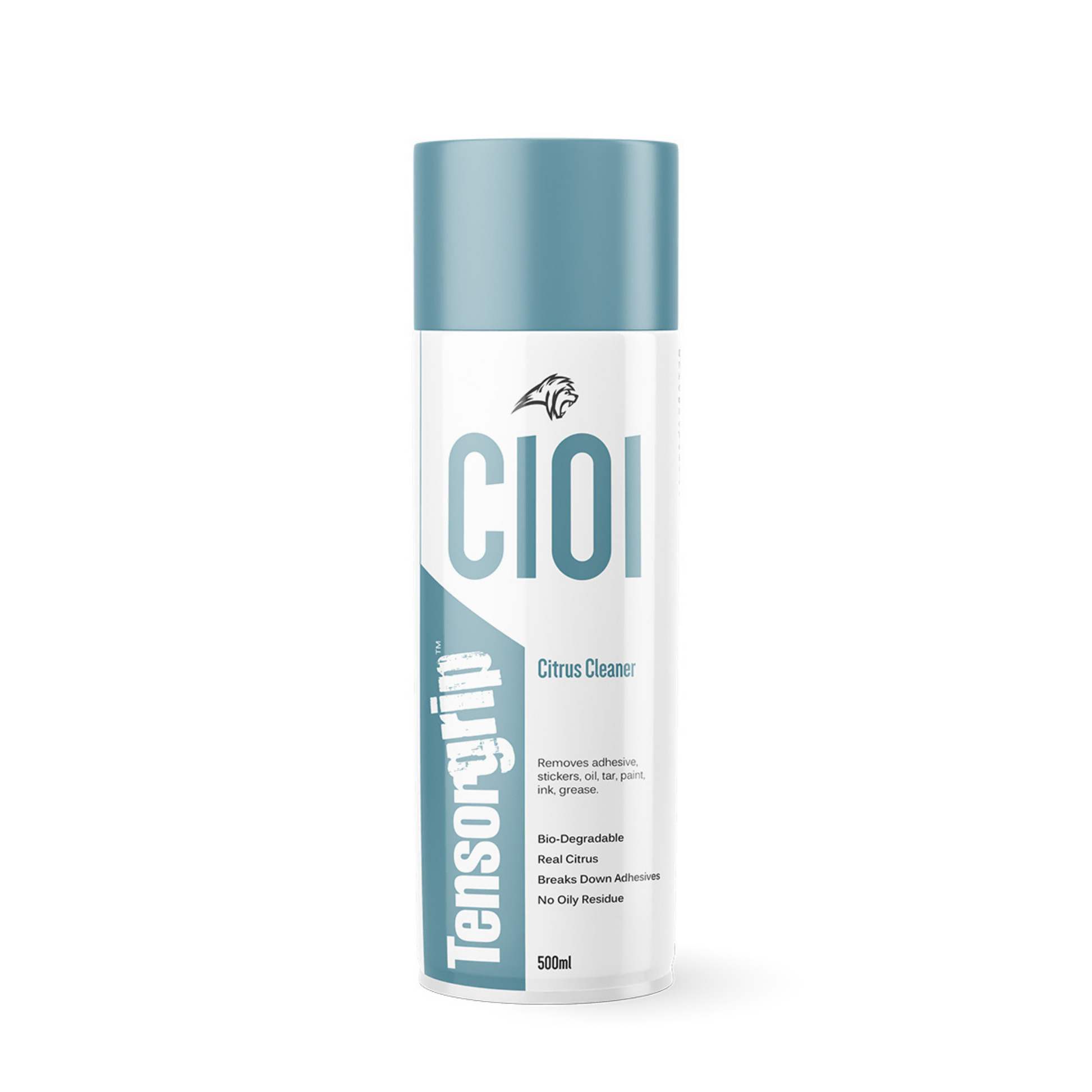 TensorGrip C101 citrus cleaner spray 500ml aerosol for removing adhesive residue, grease and overspray from surfaces