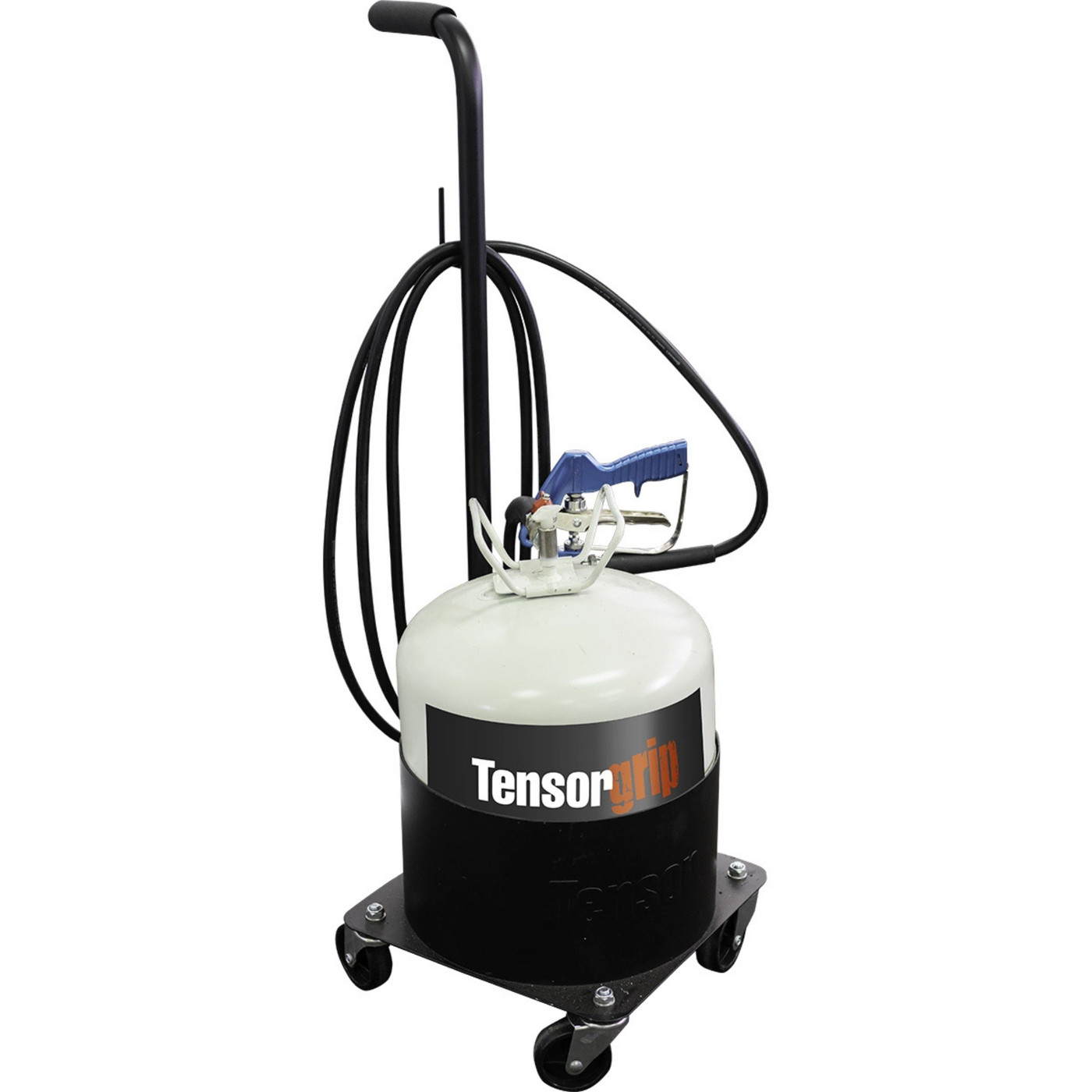TENSOR ADHESIVE CANISTER TROLLEY STEEL SUIT 22 LITRE CANISTER