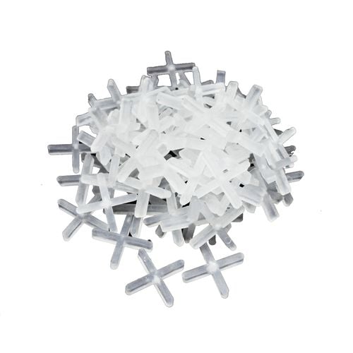 Professional 3mm tile spacers designed for precise wall and floor tile installation