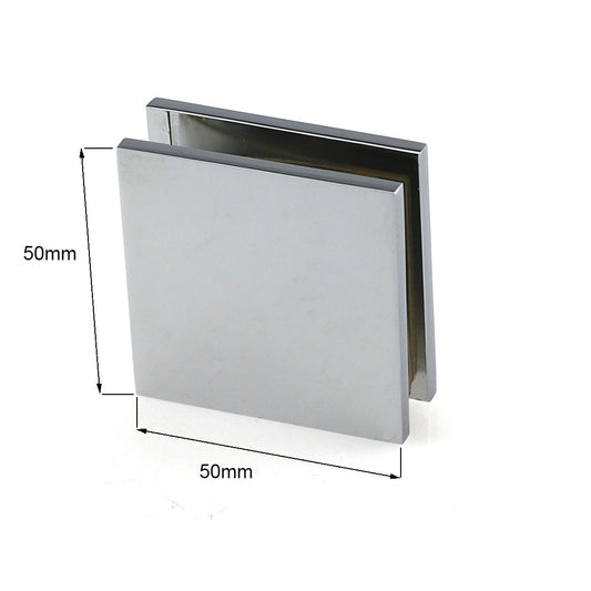 Durable floor bracket for mounting glass panels in residential and commercial applications
