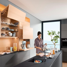 Blum Synchronisation Shaft for Pull-Out Shelf Lock by W&B