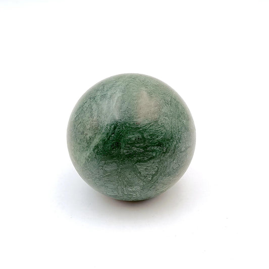 Verde Green marble polished decorative sphere 100mm crafted from solid natural stone with rich green veining, ideal for home décor, coffee tables, shelves, offices, and luxury interior styling.