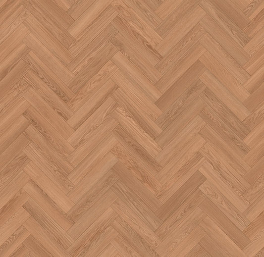 Viennese 10mm Herringbone Hybrid Plus flooring with realistic timber grain finish, durable waterproof hybrid floorboards for elegant interiors