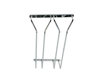 Wire Glass Holder. 2 Layer. Size: Length: 340mm Width: 205mm Height: 70mm