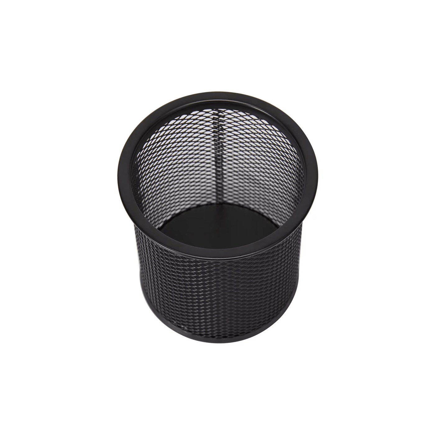 Black Mesh Pen Cup for Desk Organisation