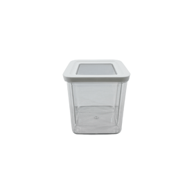 White Airtight Container with Side Clips – 900ml