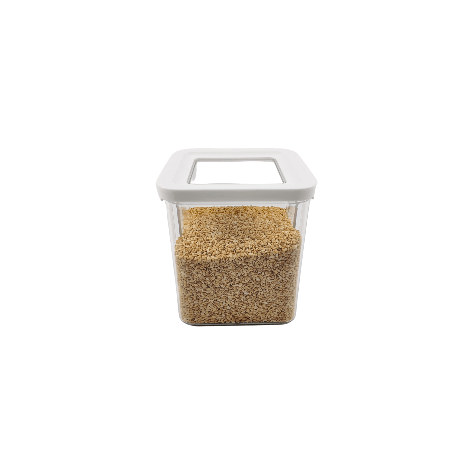 White Airtight Container with Side Clips – 900ml-0
