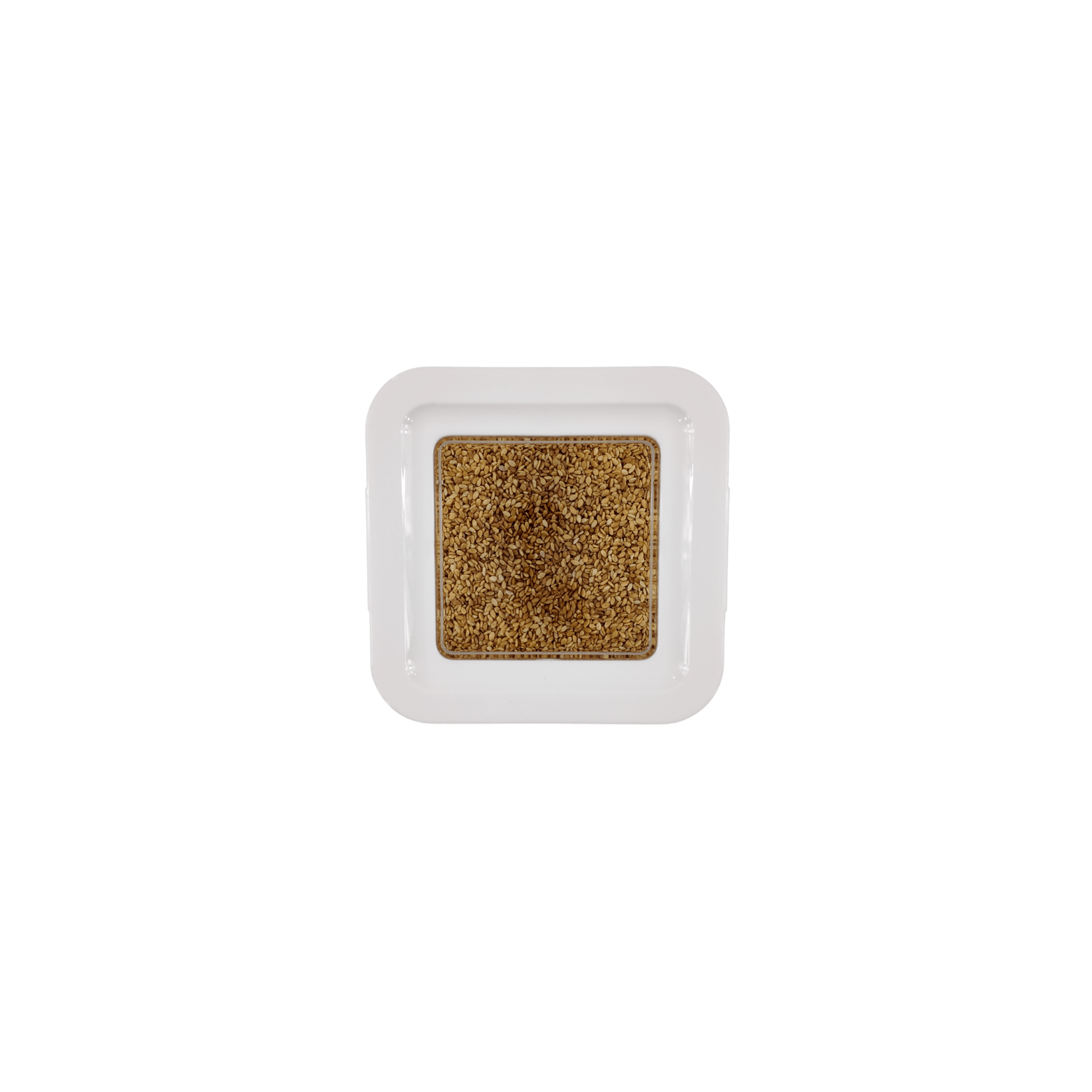 White Airtight Container with Side Clips – 900ml-3