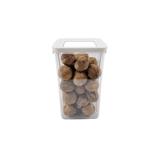 White Airtight Container with Side Clips – 1300ml-0