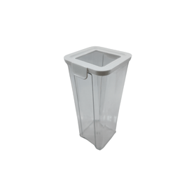 White Airtight Container with Side Clips – 1900ml