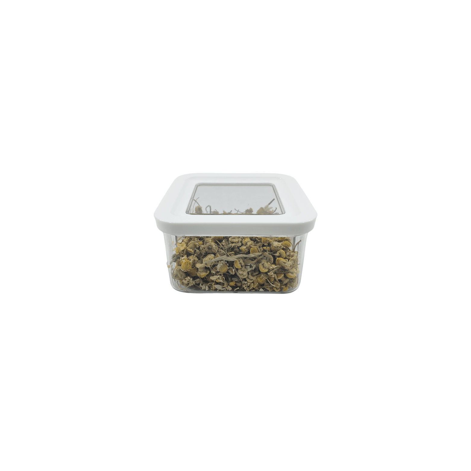 White Airtight Container with Side Clips – 400ml-0