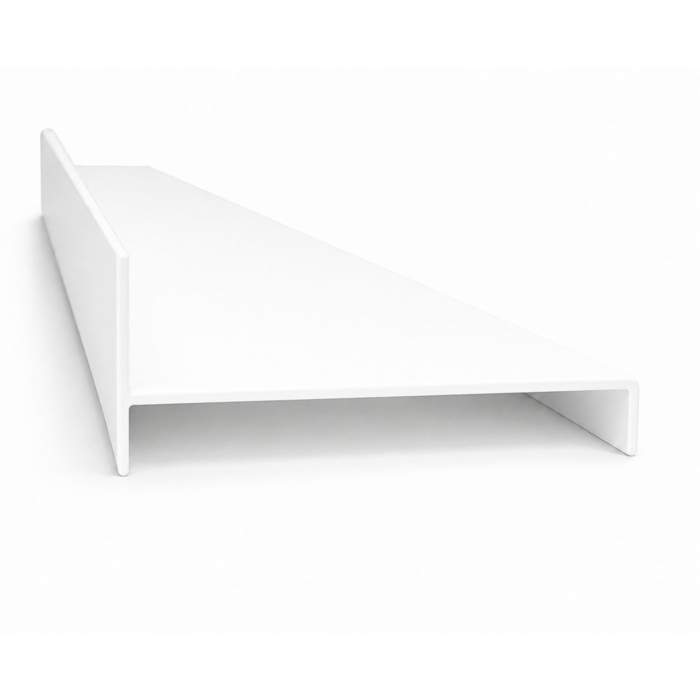 Wardrobe Cover Jamb - 5.6m Aluminium | White
