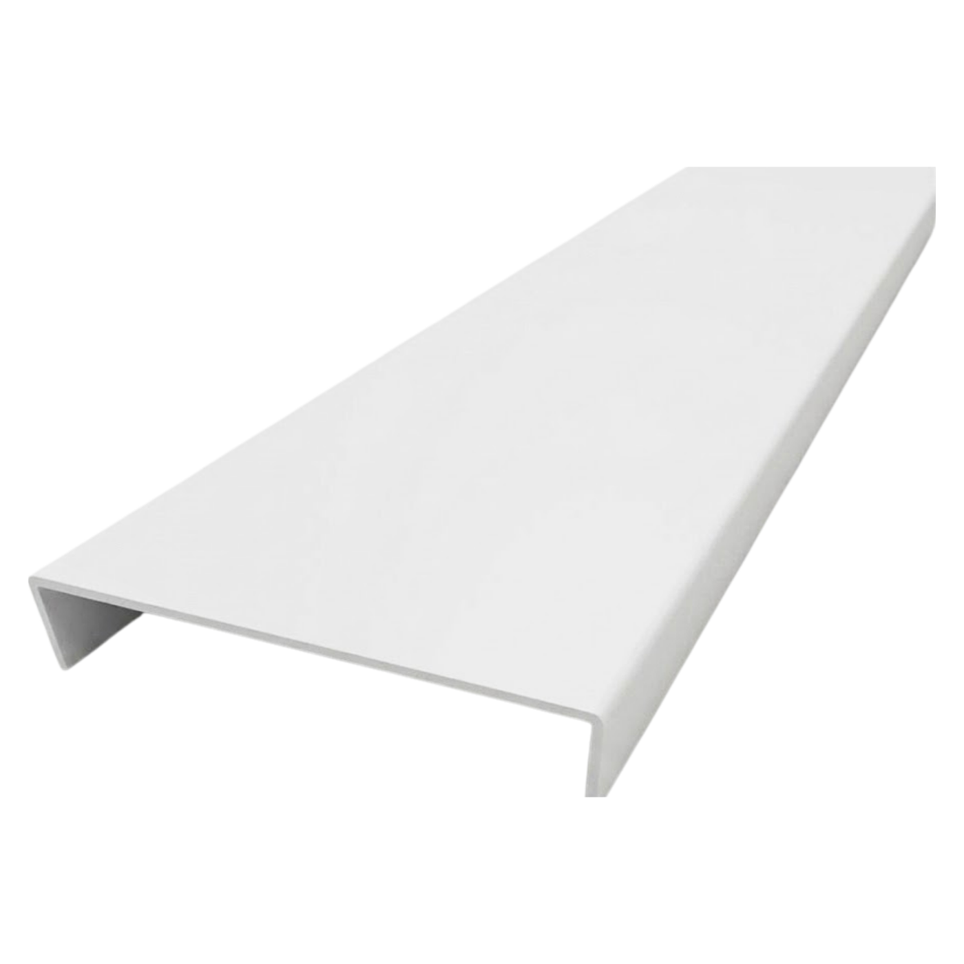 White Wall Jamb  triple track 5.5m - Wardrobe Aluminium Framing