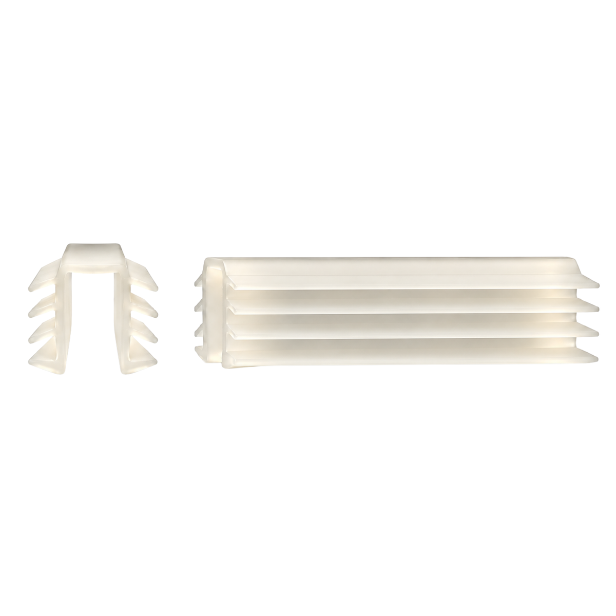 White Glazing Rubber 4mm Shower