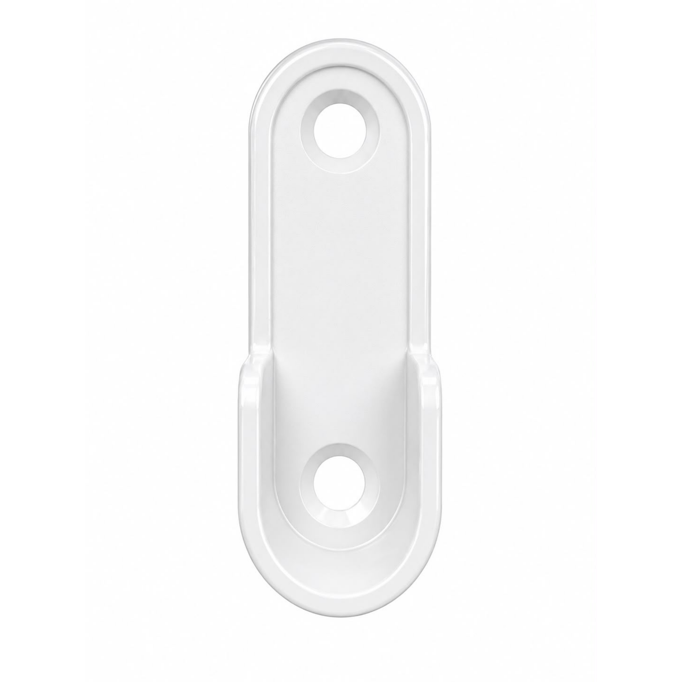 Oval End Flange | 16mm | White