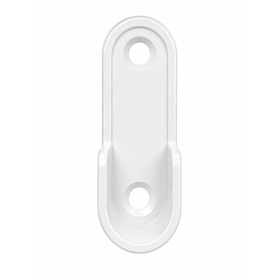 Oval End Flange | 16mm | White