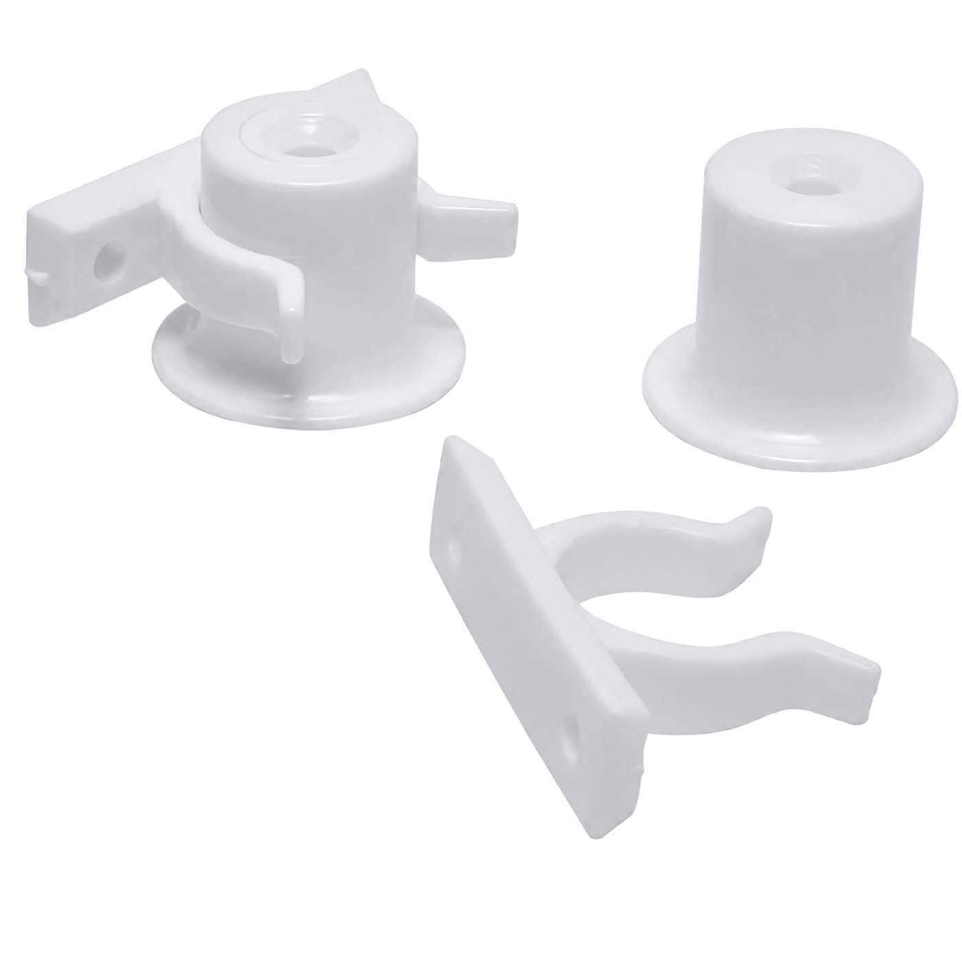 Catch Door/Cupboard – White Plastic