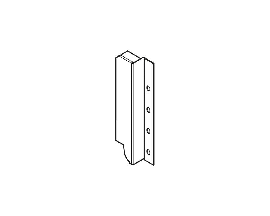 Blum TANDEMBOX antaro Back Bracket C Height 83mm+96mm Silk White Left Hand Industrial Pack Of 50 Z30C000S L. *Must be Purchased in pack quantity of 50*