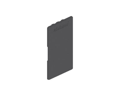 Blum LEGRABOX cover cap LOGO, internal, Orion Grey, ZA.5700