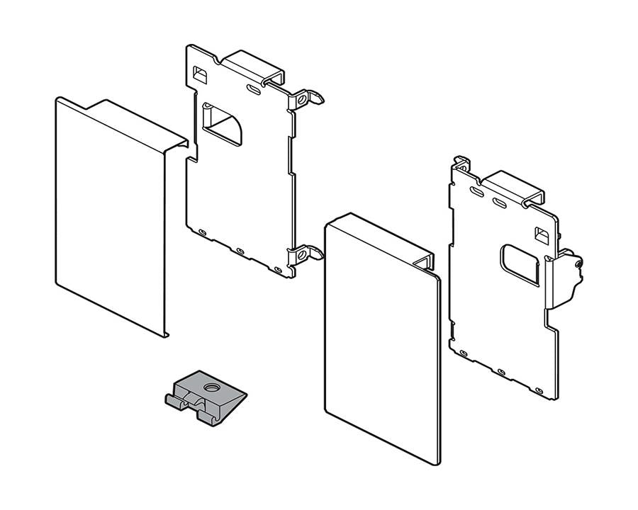 Blum LEGRABOX front fixing for inner drawer ZI70MIA