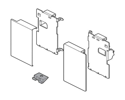 Blum LEGRABOX front fixing for inner drawer ZI70MIA