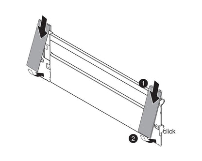 Blum LEGRABOX pure Front Fixing Component Rail Carbon Black ZI7.3CS0