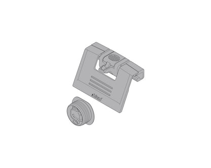 Blum TANDEMBOX Intivo Handle And Latch In Nylon (White) For INNER Drawers. ZIF.80M7