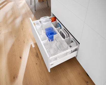 Blum TANDEMBOX antaro Cut To Size Cross Gallery 1200Cw Silk White ZRG1104Q