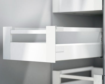 Blum TANDEMBOX antaro Gallery Set For High Fronted Drawers 650mm Silk White ZRG.587RSICRE