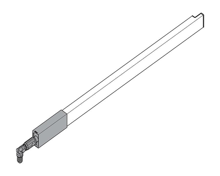 Blum TANDEMBOX Antaro Centre Gallery Rail 500mm Right Hand. ZRG.437RSIEREL