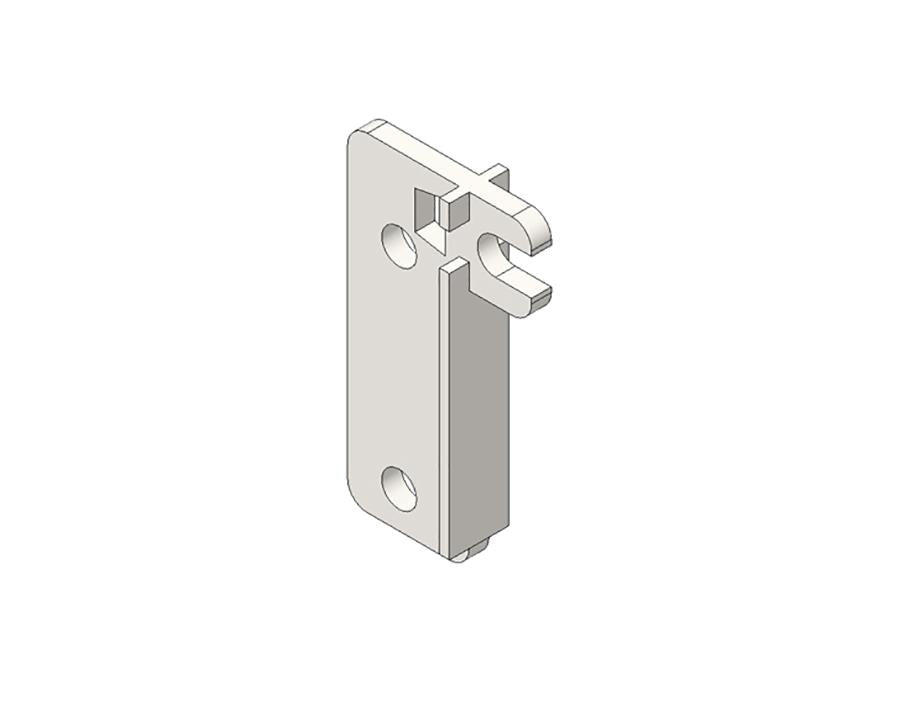 Blum METABOX Back Bracket Gallery In Nickel by W&B